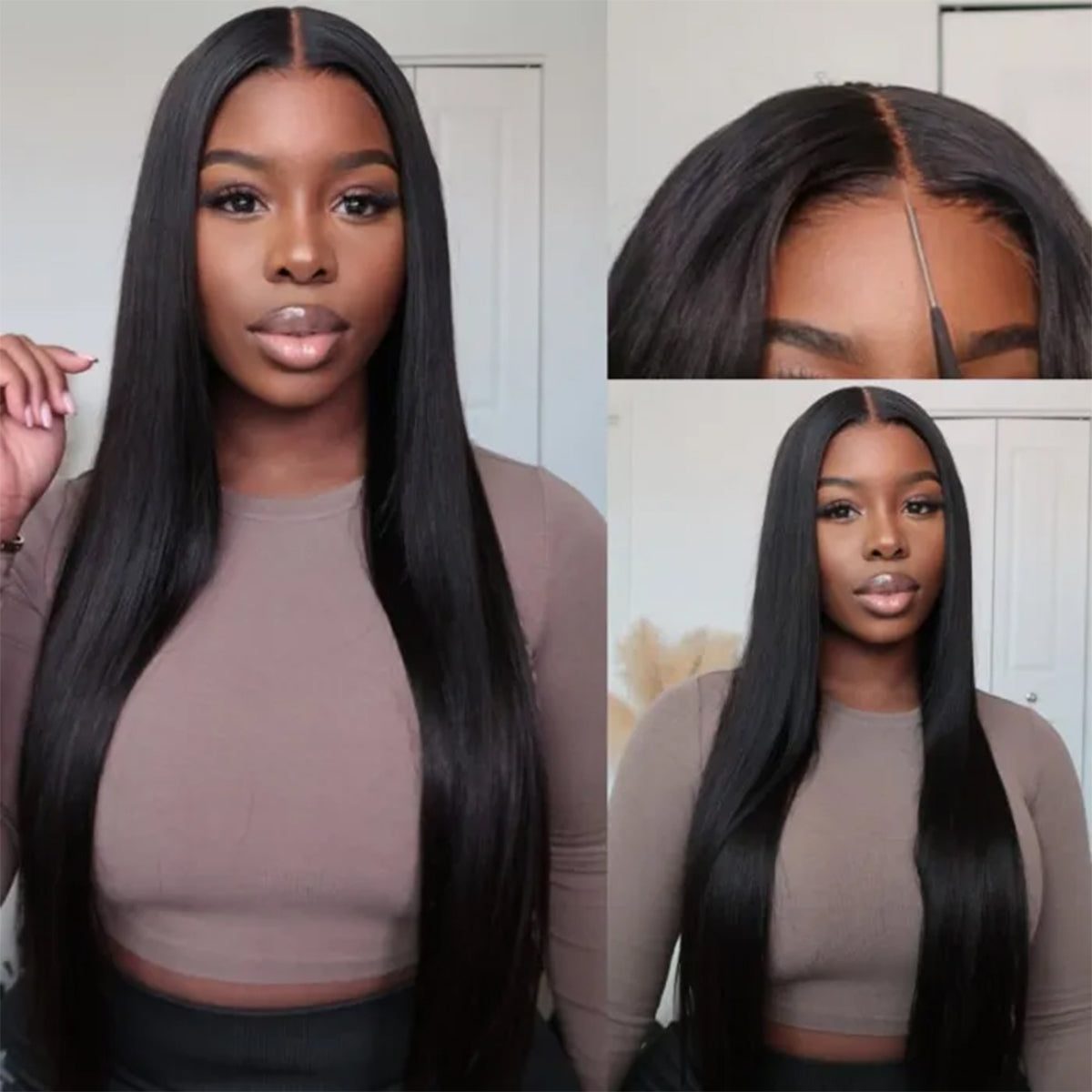 Straight Human Hair Wig | 6x5 HD Lace | Glueless Wear & Go | 250% Density - LUMMA