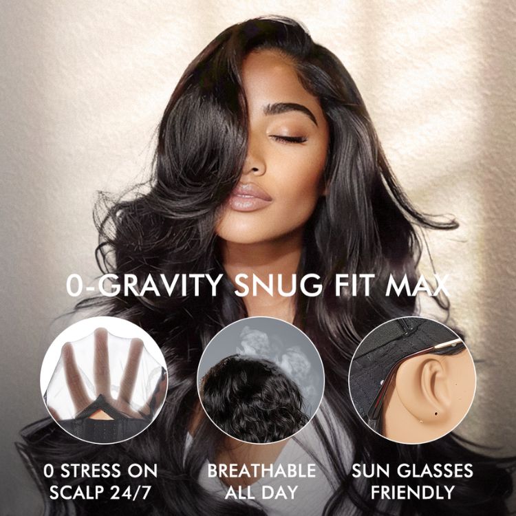 180% Density Human Hair Wig | Glueless HD Lace 7x6 Closure (Pre-Cut) | Butterfly Cut, Light Yaki Straight | Lumma