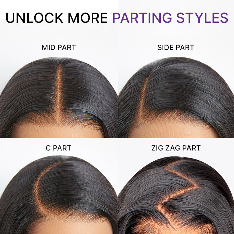 Loose Body Wave Human Hair Wig | 7x6 HD Lace Closure | Glueless | 180% Density | Lumma