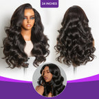 Loose Body Wave Human Hair Wig | 7x6 HD Lace Closure | Glueless | 180% Density | Lumma