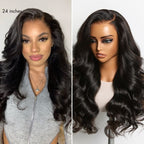 Loose Body Wave Human Hair Wig | 7x6 HD Lace Closure | Glueless | 180% Density | Lumma