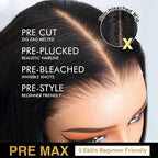 Yaki Straight Human Hair Wig | Glueless 13x6 Lace | Wear & Go | Lumma