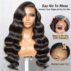 Loose Deep Wave Human Hair Wig | Glueless 13x6 Lace | Wear & Go | Lumma
