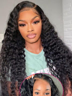 Deep Wave Human Hair Wig | Glueless 13x6 Lace | Wear & Go | Lumma