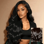 Body Wave Human Hair Wig | 13x6 or 6x5 Lace | Glueless | 250% Density - LUMMA