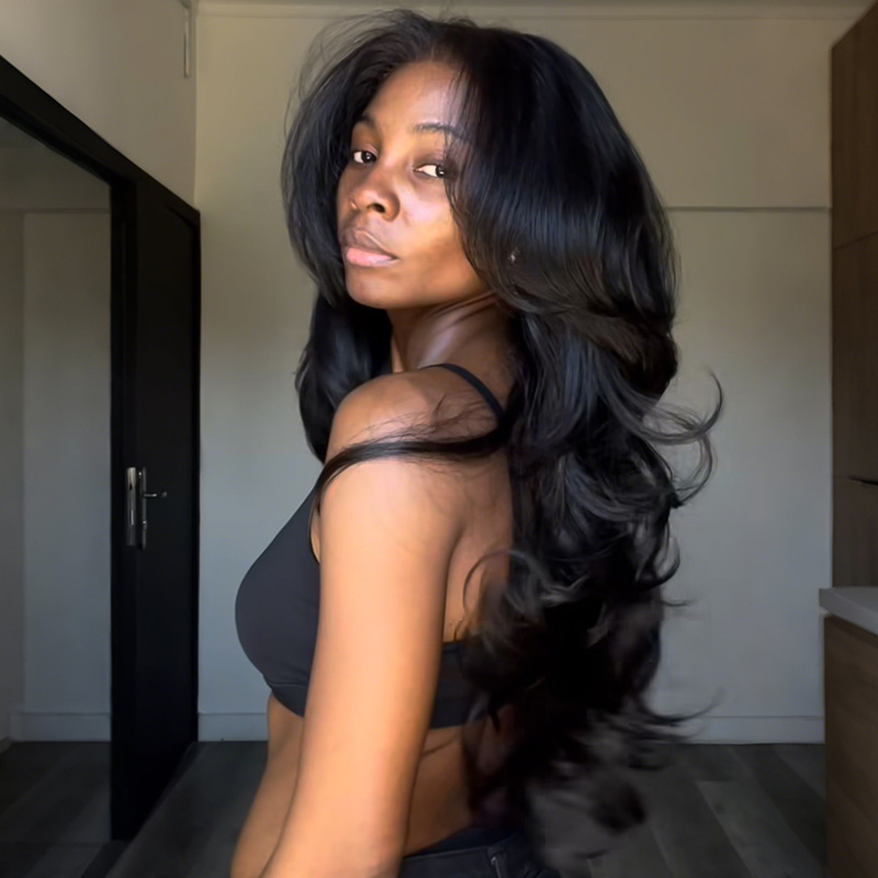 Pre-Styled Butterfly Haircut Pop Layers Wig | 6x5 Wear & Go Glueless Wig | 250% Density | Lumma