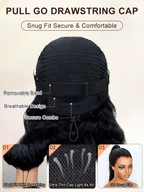 Deep Wave Human Hair Wig | Glueless 13x6 Lace | Wear & Go | Lumma