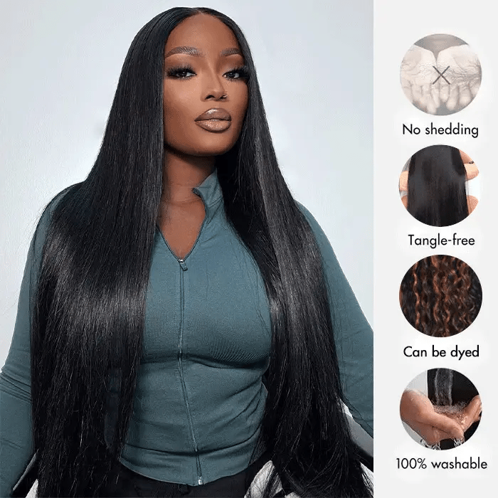 Lumma Pull & Go Glueless Straight Wig 6×5 / 13×6 – Pre-Everything, 100% Natural Hairline, 250% Density