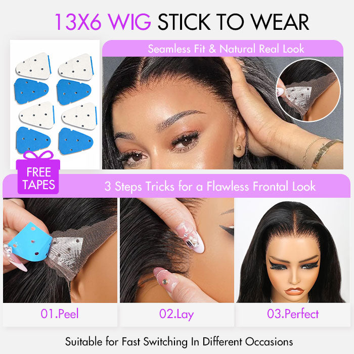 Body Wave Human Hair Wig | 13x6 or 6x5 Lace | Glueless | 250% Density - LUMMA