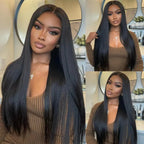 Straight Human Hair Wig | 6x5 HD Lace | Glueless Wear & Go | 250% Density - LUMMA