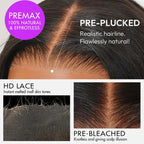 Mocha Brown Ombre Loose Wave Human Hair Wig | 6x5 Lace | Glueless | 250% Density -Lumma Hair