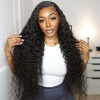 Water Wave Human Hair Wig | HD Lace Front 13x4 or 13x6 | Glueless | 250% Density - Lumma Hair