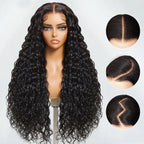 Water Wave Human Hair Wig | HD Lace Front 13x4 or 13x6 | Glueless | 250% Density - Lumma Hair