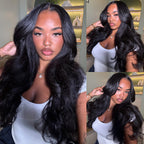 Yaki Body Butterfly Cut Human Hair Wig | Layered V Part | Natural Blend - Lumma